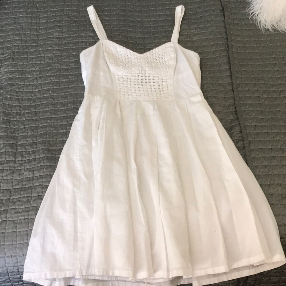 White Cotton dress